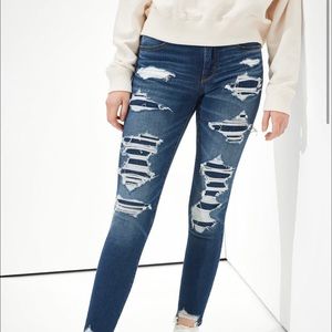 American Eagle jegging crop